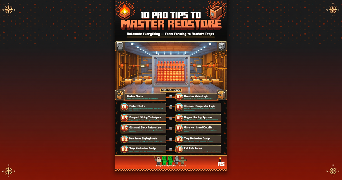 10 Pro Tips to Master Redstone in Minecraft and Automate Everything